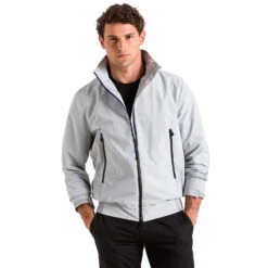 North Sails Jacket - Light Grey -Sailing Equipment Store 2020 Noarth Sails Inshore Sailing Jacket 27M003 0022 msfront2
