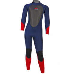 Sola Junior Storm 3/2mm Fullsuit Wetsuit - Red Ranger