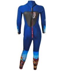 Sola Girls Storm 3/2mm Fullsuit Wetsuit - Reef -Sailing Equipment Store 2021 sola storm 32 fullsuit wetsuit a1713 Reef Back