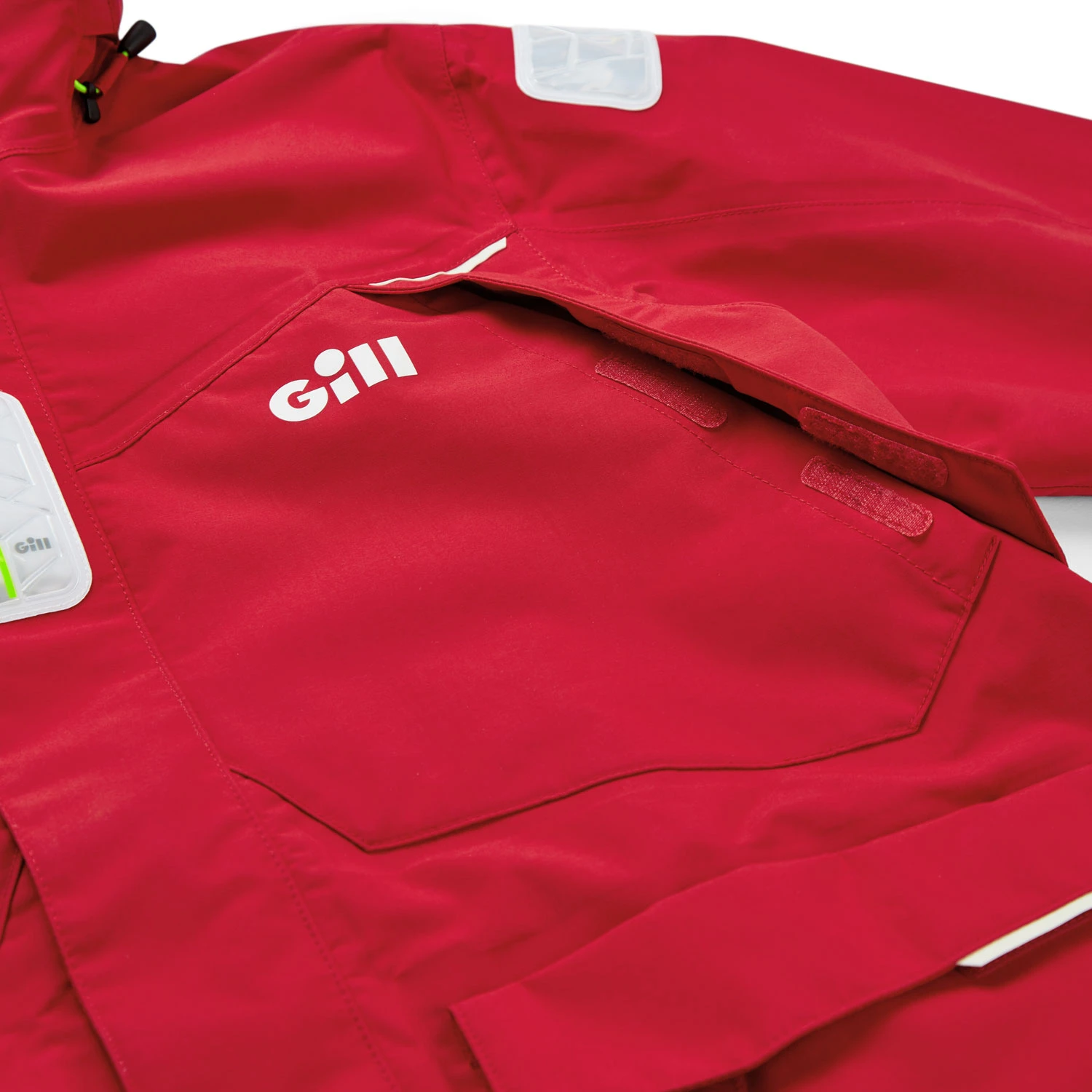Gill OS2 Offshore / Coastal Sailing Jacket - Red 5 Gill OS2 Offshore / Coastal Sailing Jacket - Red - Image 3