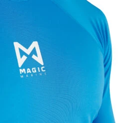 Magic Marine Cube Long Sleeve Rash Guard - Blue -Sailing Equipment Store 2022 Magic Marine Cube Long Sleeve Rash Guard Blue MM081009 400 06