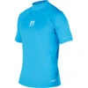 Magic Marine Cube Short Sleeve Rash Guard - Blue