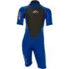 Sola Junior Storm 3/2mm Shorty Wetsuit - Navy Camo -Sailing Equipment Store 2022 Sola Kids 32 Shorty Wetsuit Navy CAmo 1