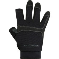Typhoon Colwyn Full Finger Sailing Gloves - Black 9 Typhoon Colwyn Full Finger Sailing Gloves - Black -Sailing Equipment Store 2022 Typhoon Colwyn Full Finger Sailing Gloves 3102610 1