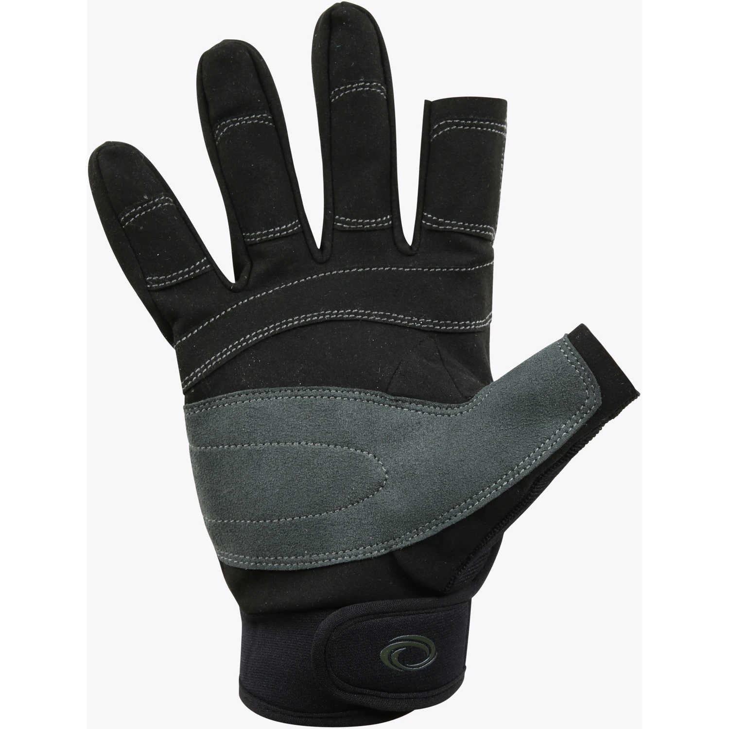 Typhoon Colwyn Full Finger Sailing Gloves - Black 4 Typhoon Colwyn Full Finger Sailing Gloves - Black - Image 2