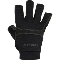 Typhoon Colwyn Half Finger Sailing Gloves - Black 8 Typhoon Colwyn Half Finger Sailing Gloves - Black -Sailing Equipment Store 2022 Typhoon Colwyn Half Finger Sailing Gloves 3102611 1
