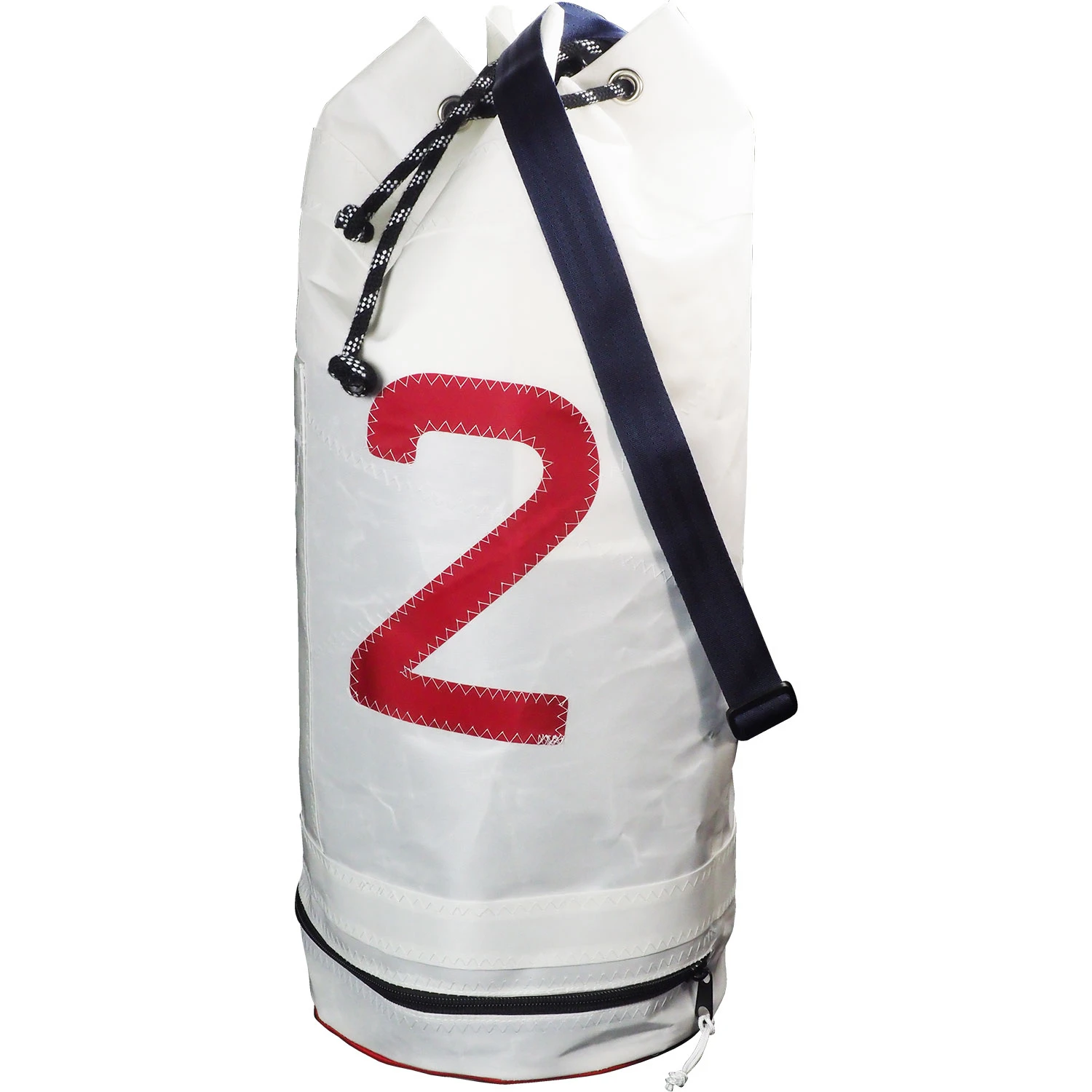 Bainbridge Sailcloth Sail Number Duffel Sailing Bag - White - 43 Ltr 3 Bainbridge Sailcloth Sail Number Duffel Sailing Bag - White - 43 Ltr