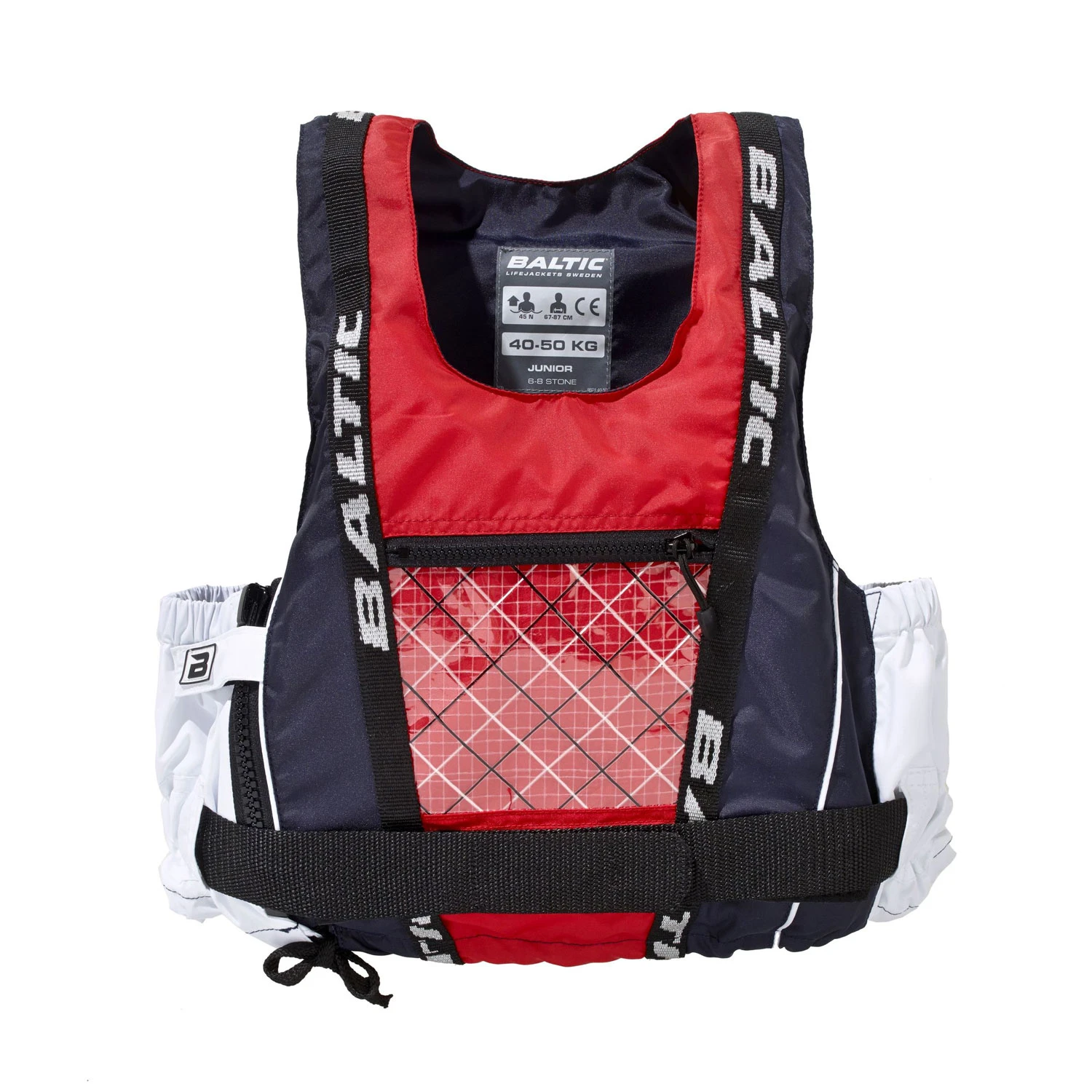 Baltic Junior Dinghy Pro Buoyancy Aid - Navy/Red/White 3 Baltic Junior Dinghy Pro Buoyancy Aid - Navy/Red/White