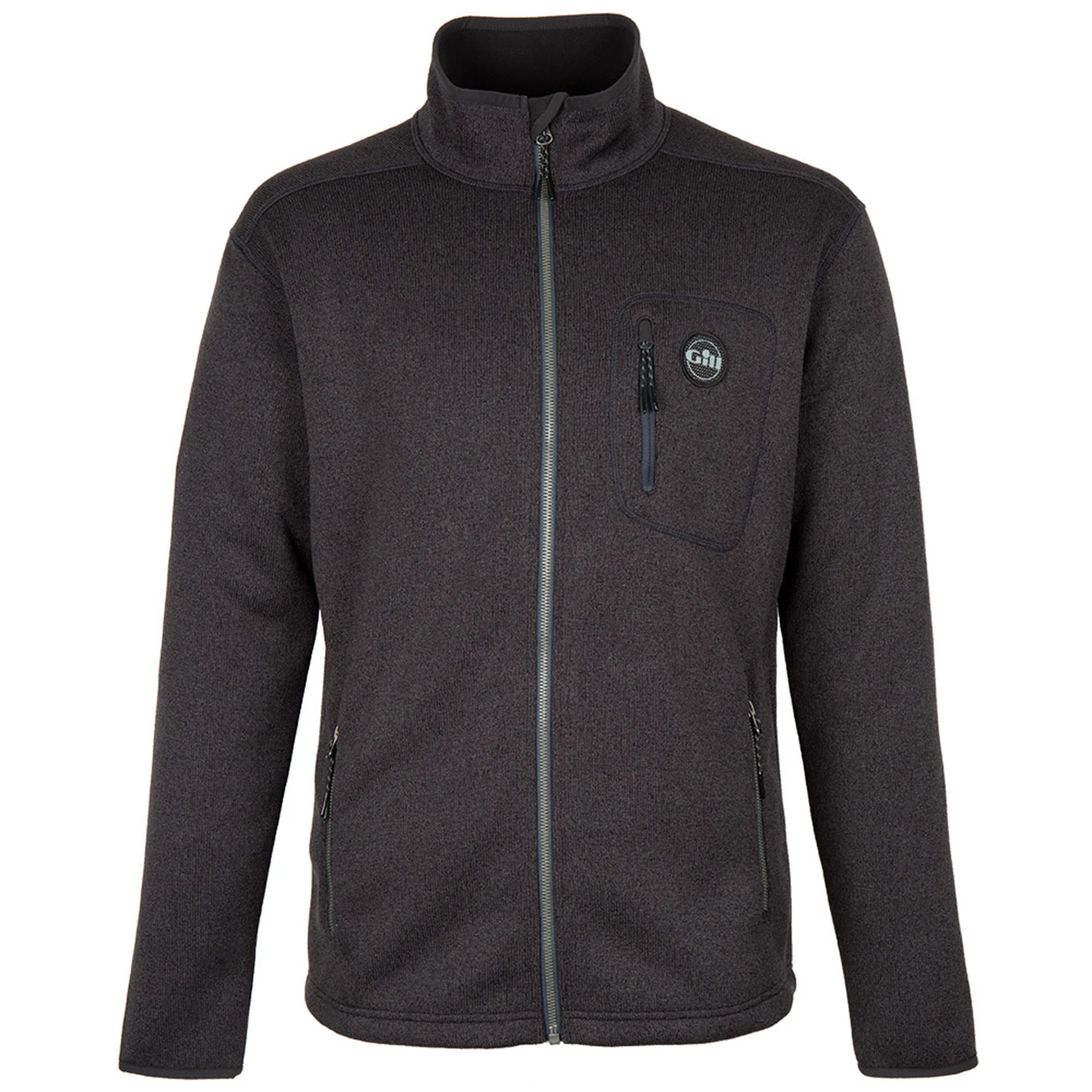 Gill Knit Fleece Jacket - Ash 3 Gill Knit Fleece Jacket - Ash