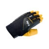 Gill Pro Short Finger Sailing Gloves - Black -Sailing Equipment Store gill pro short finger gloves black 1
