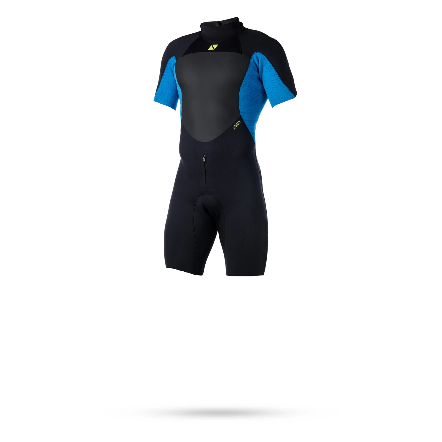 Magic Marine Junior Ultimate 3/2mm Back-Zip Flatlock Shorty Wetsuit - Blue