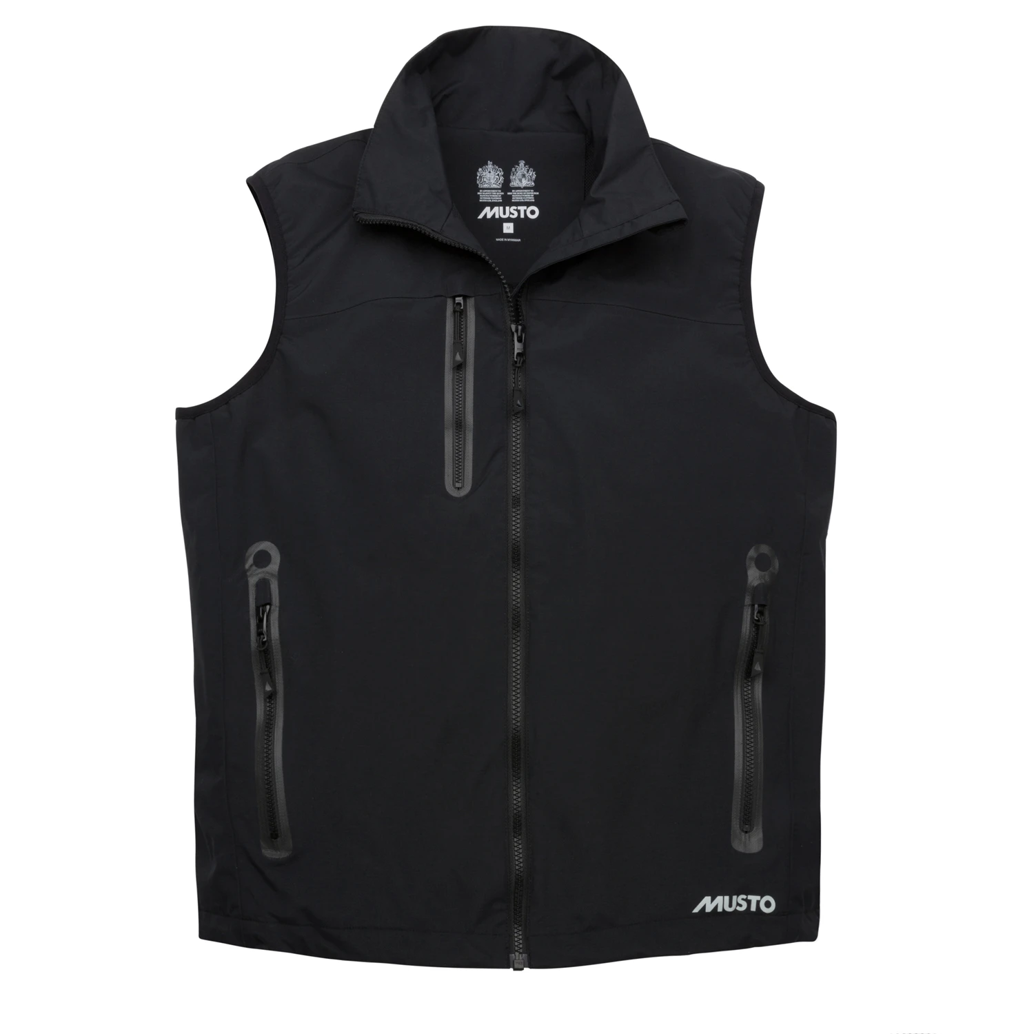 Musto Sardinia BR1 Gilet - Black 3 Musto Sardinia BR1 Gilet - Black